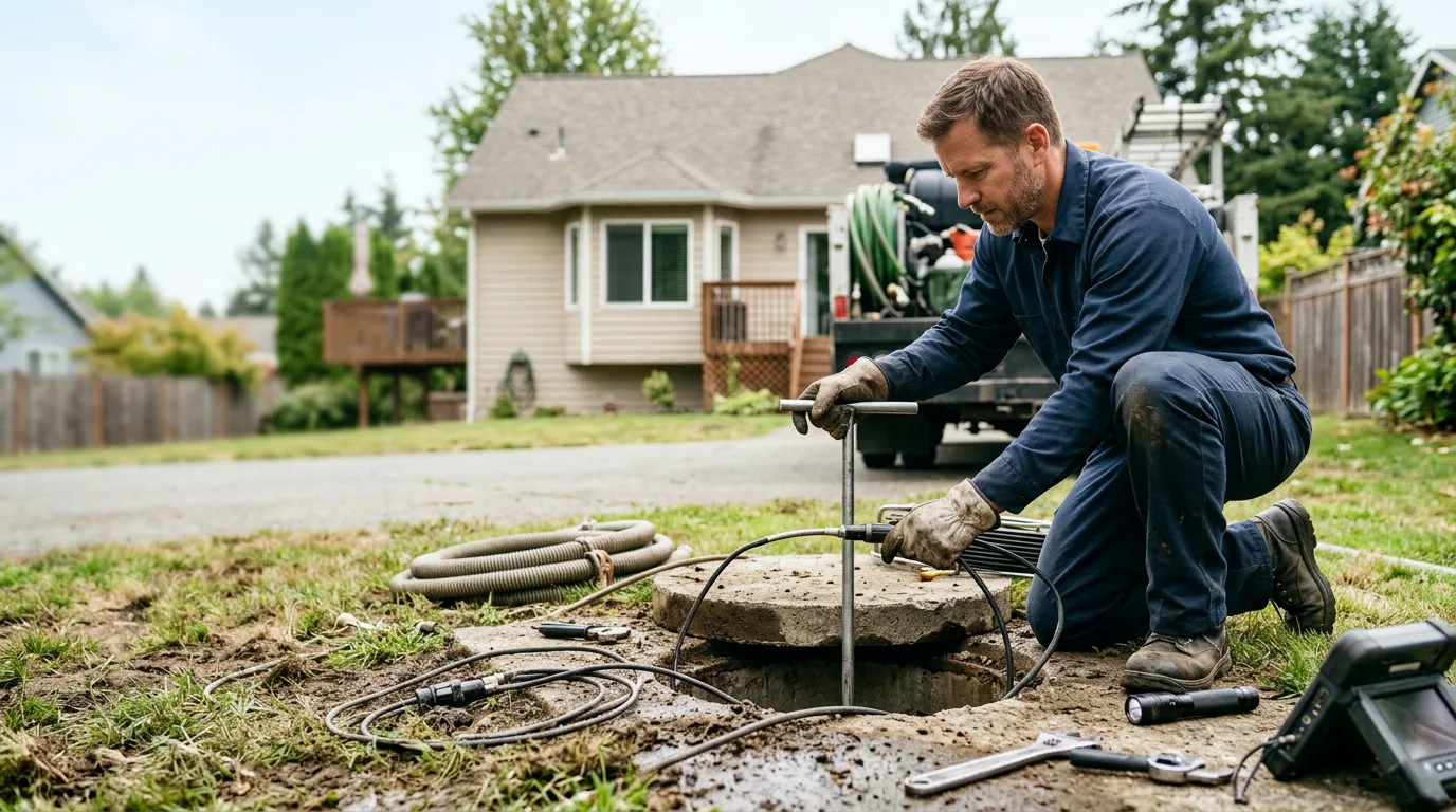 Septic Tank Pumping in Rescue, CA